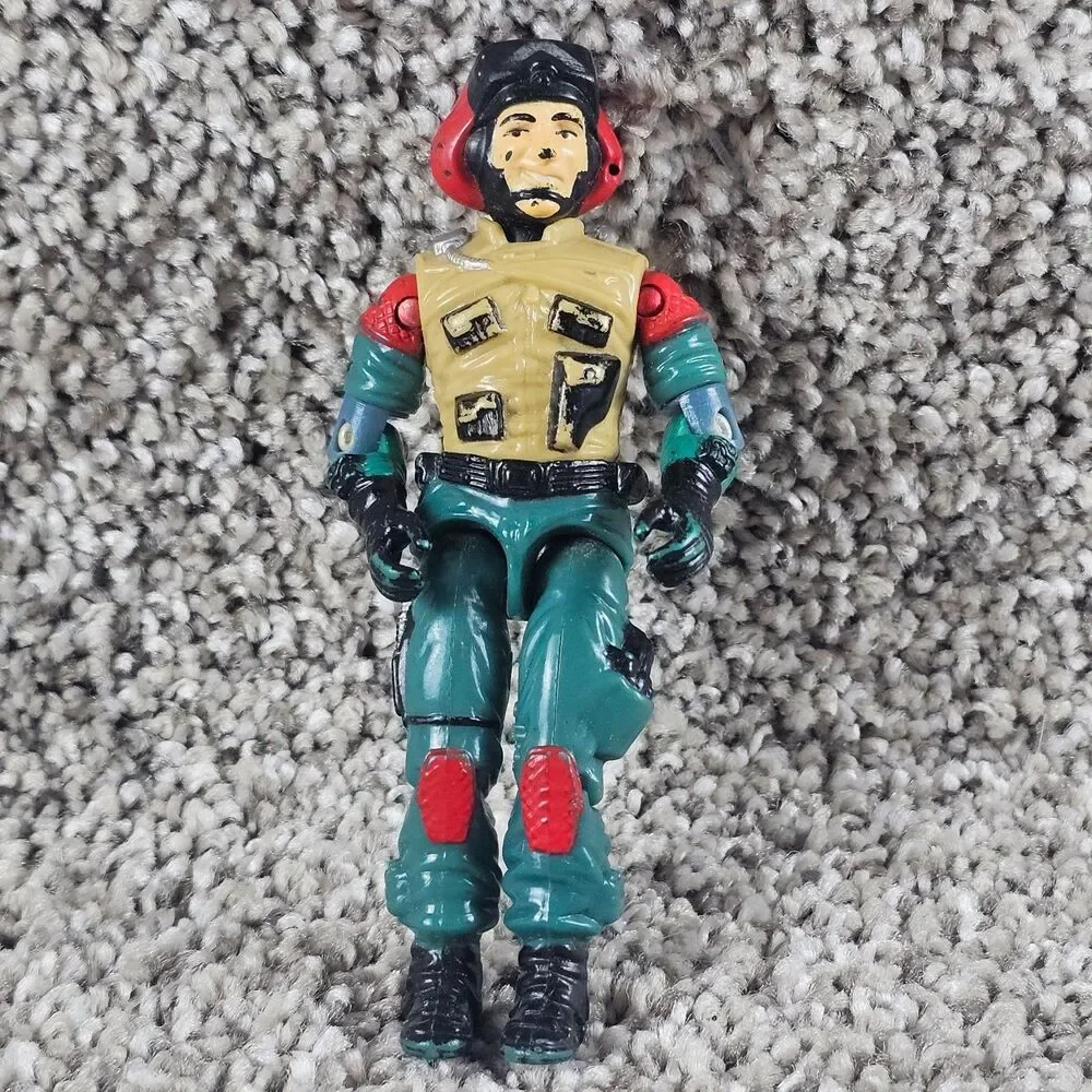 G.I. Joe Lift Ticket v1 Action Figure 1986 Hasbro Vintage 3.75